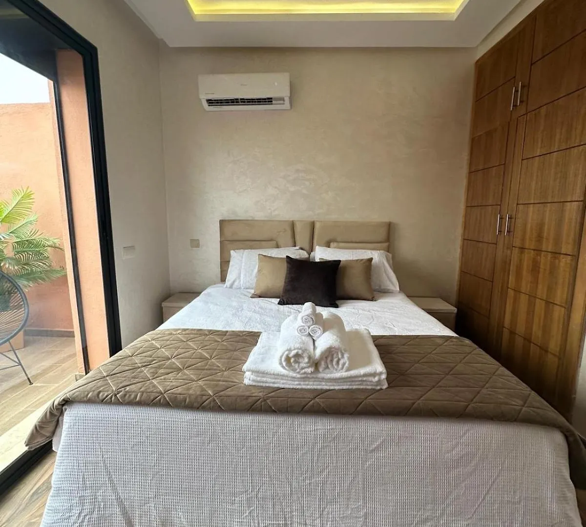 아파트 Appartement De Luxe 69 Topcenter Gueliz 마라케시